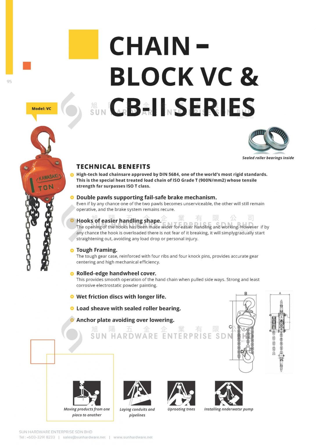 Chain Block Install Chain Block - SUN HARDWARE ENTERPRISE