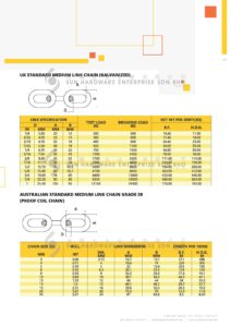 Chain Specification - SUN HARDWARE ENTERPRISE